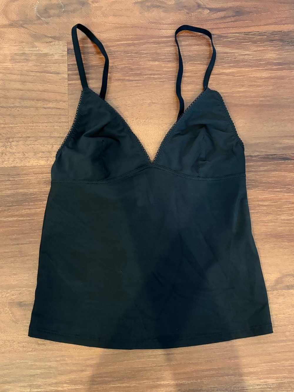 Urban Outfitters Black V-Neck Cami Tank Top